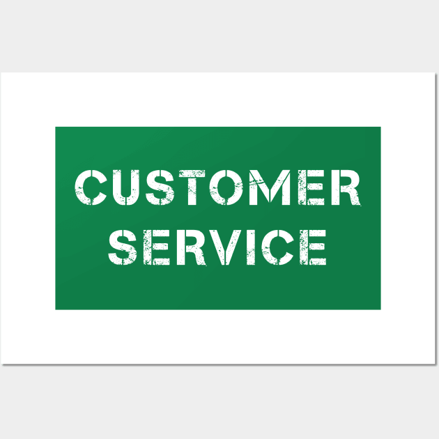 Customer Service Wall Art by PallKris